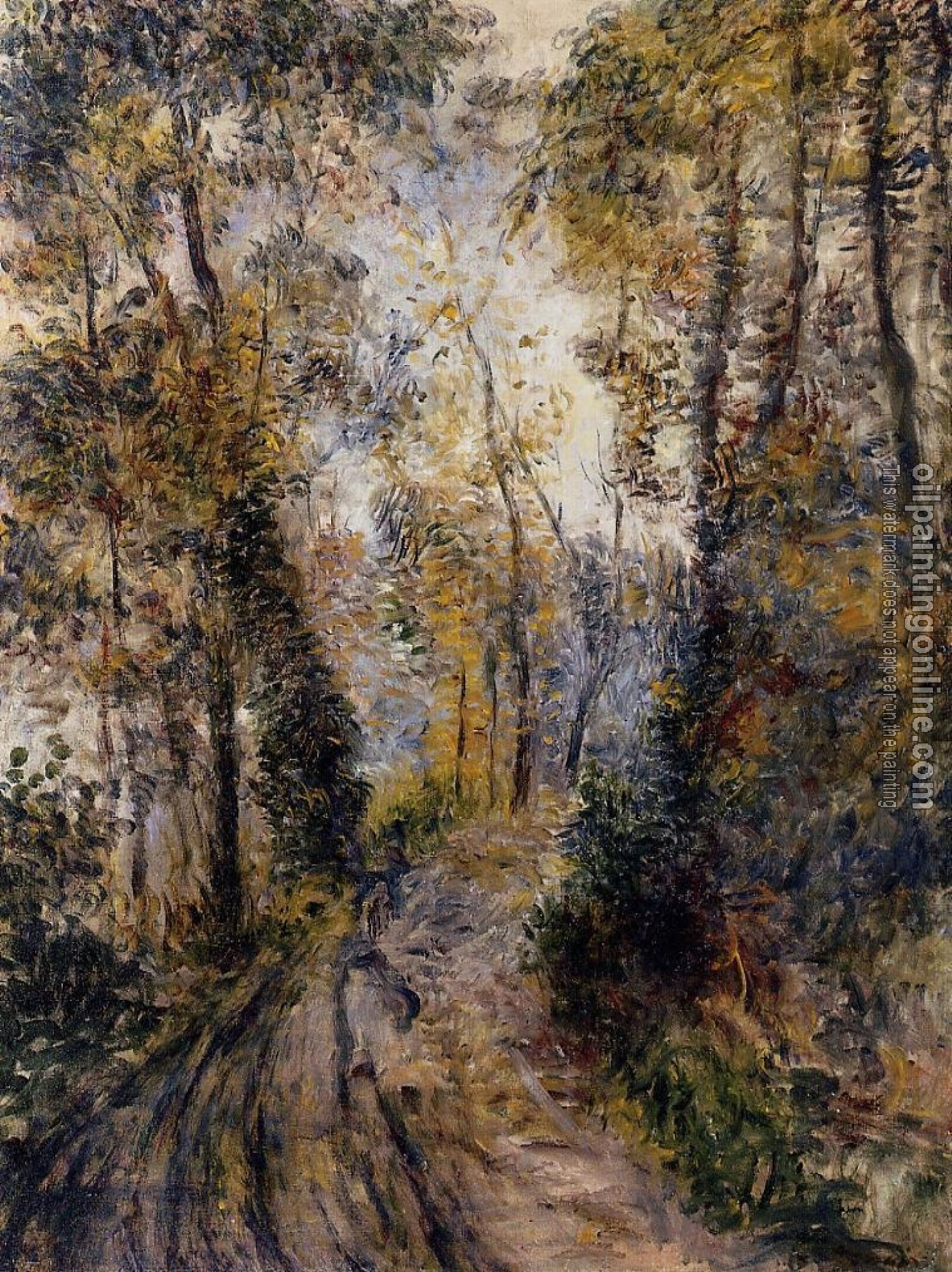 Renoir, Pierre Auguste - The Path through the Forest